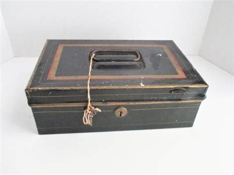 antique metal box company|black metal box.